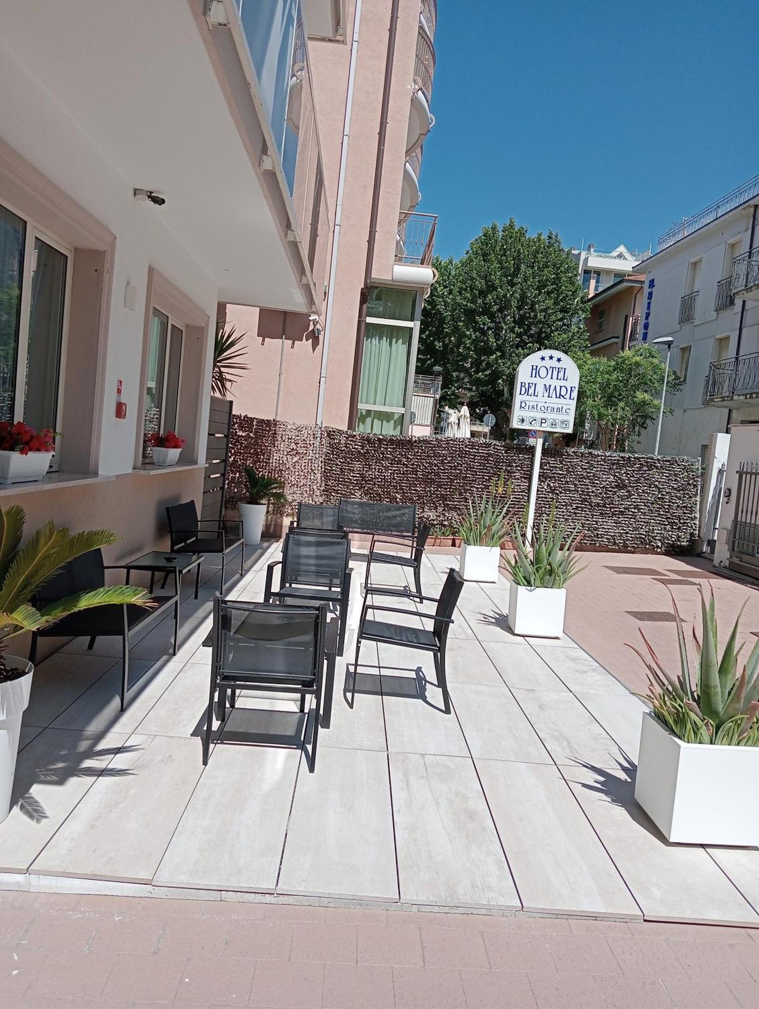 Hotel Bel Mare Rimini Exterior foto